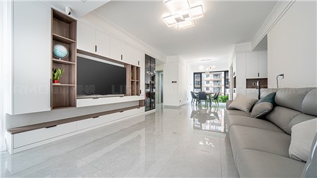 15.6w裝修130m²現(xiàn)代風的家 | 麗爾曼頓全房全屋整裝