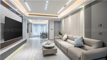 14.8w打造現(xiàn)代風格的家124m² | 麗爾曼頓全房全屋定制