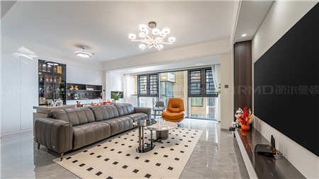 15w打造意式極簡(jiǎn)風(fēng)格的家127m² | 麗爾曼頓全房全屋定制
