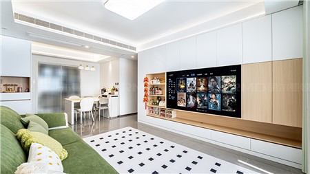 9w打造現(xiàn)代風(fēng)格的家128m² | 麗爾曼頓全房全屋定制