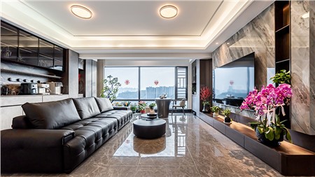 10.8w打造現(xiàn)代風(fēng)格的家143m² | 麗爾曼頓全房全屋定制