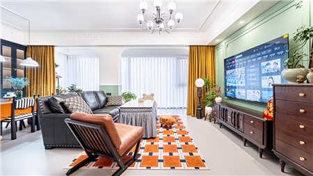 12.8w打造美式風(fēng)格的家170m² | 麗爾曼頓全房全屋定制